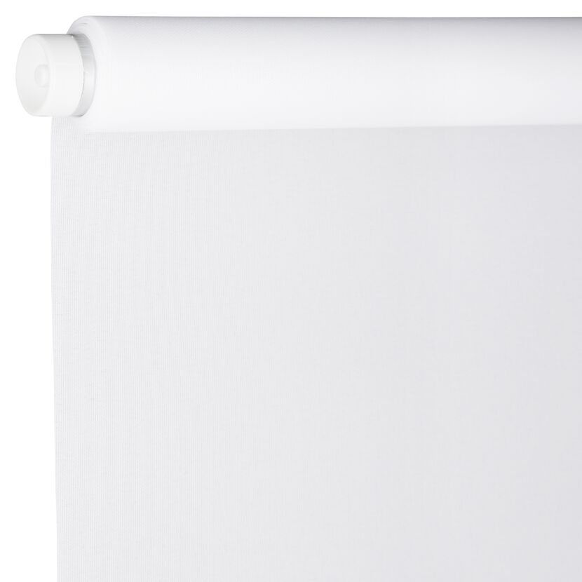 Klemm-Rollo weiß 100 x 150 cm