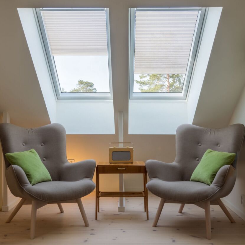 Plissee für Dachfenster mit Saugnapfbefestigung weiß 59,3 x 142 cm