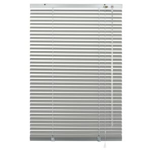 Alu-Jalousie silber 160 x 175 cm