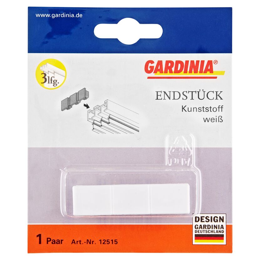Gardina Endstück Kunststoff weiß