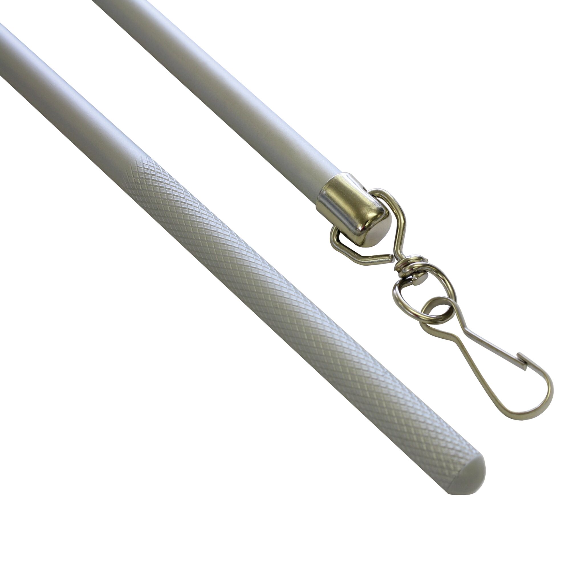 Schleuderstab aus Aluminium mit Karabinerhaken