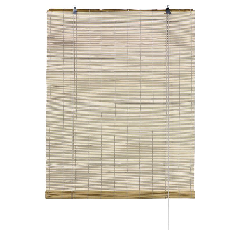 Bambus-Rollo Naturfarben 60 x 160 cm 2-teilig
