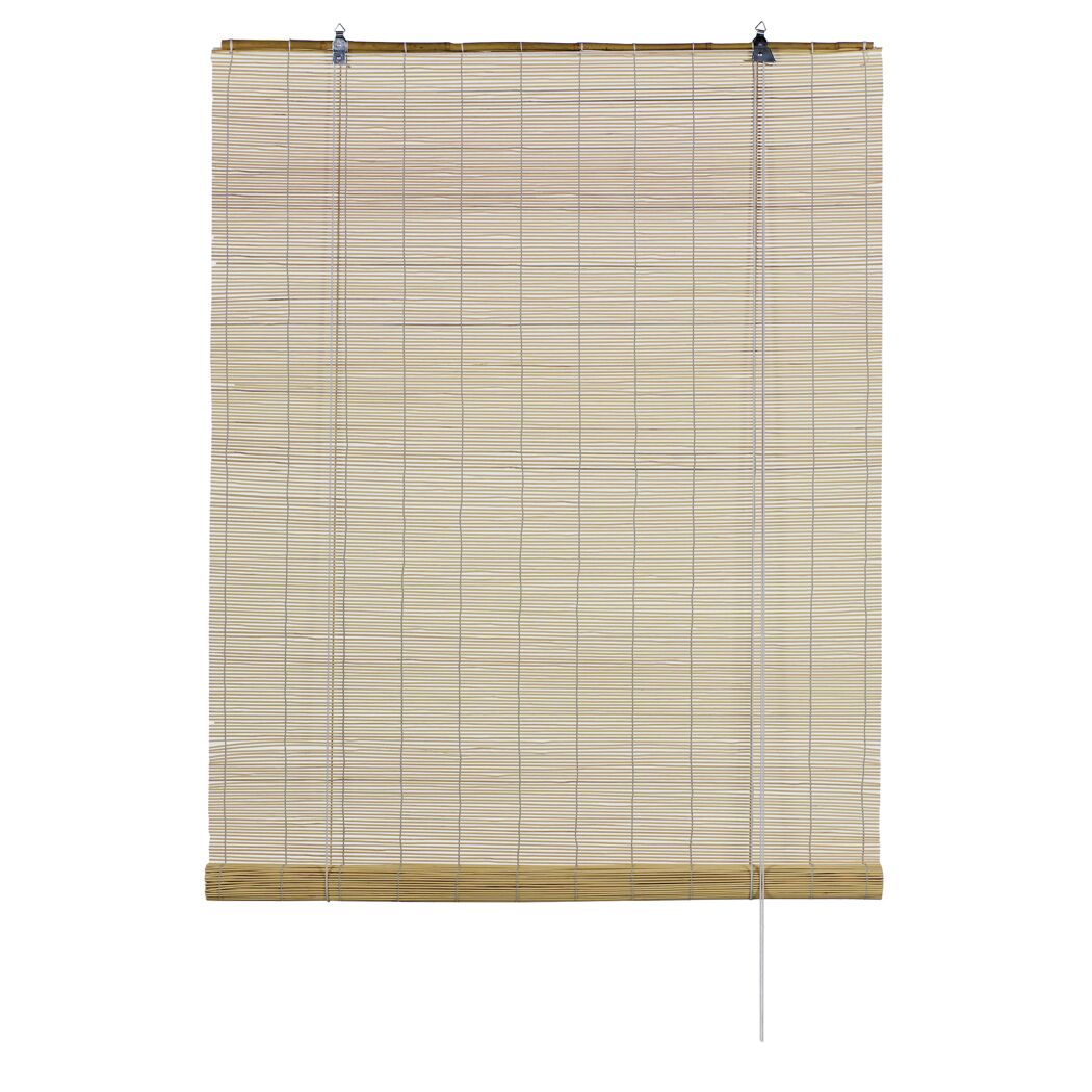 Bambus-Rollo naturfarben 120 x 160 cm