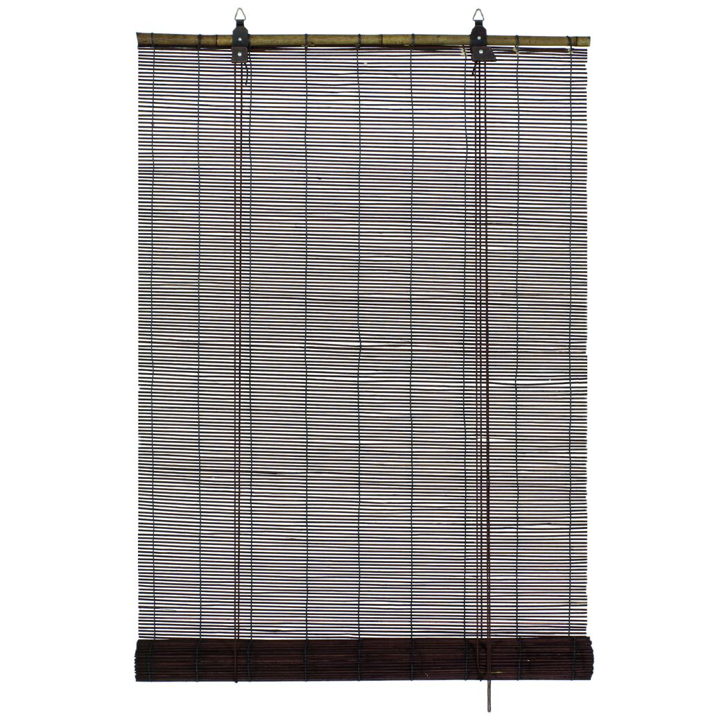 Bambus-Rollo schokobraun 100 x 160 cm