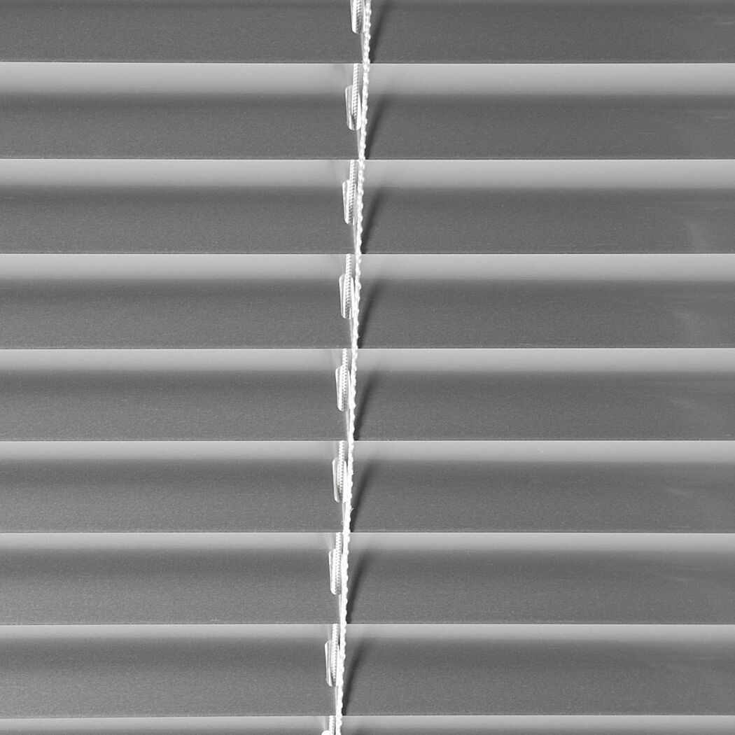Alu-Jalousie silber 90 x 240 cm