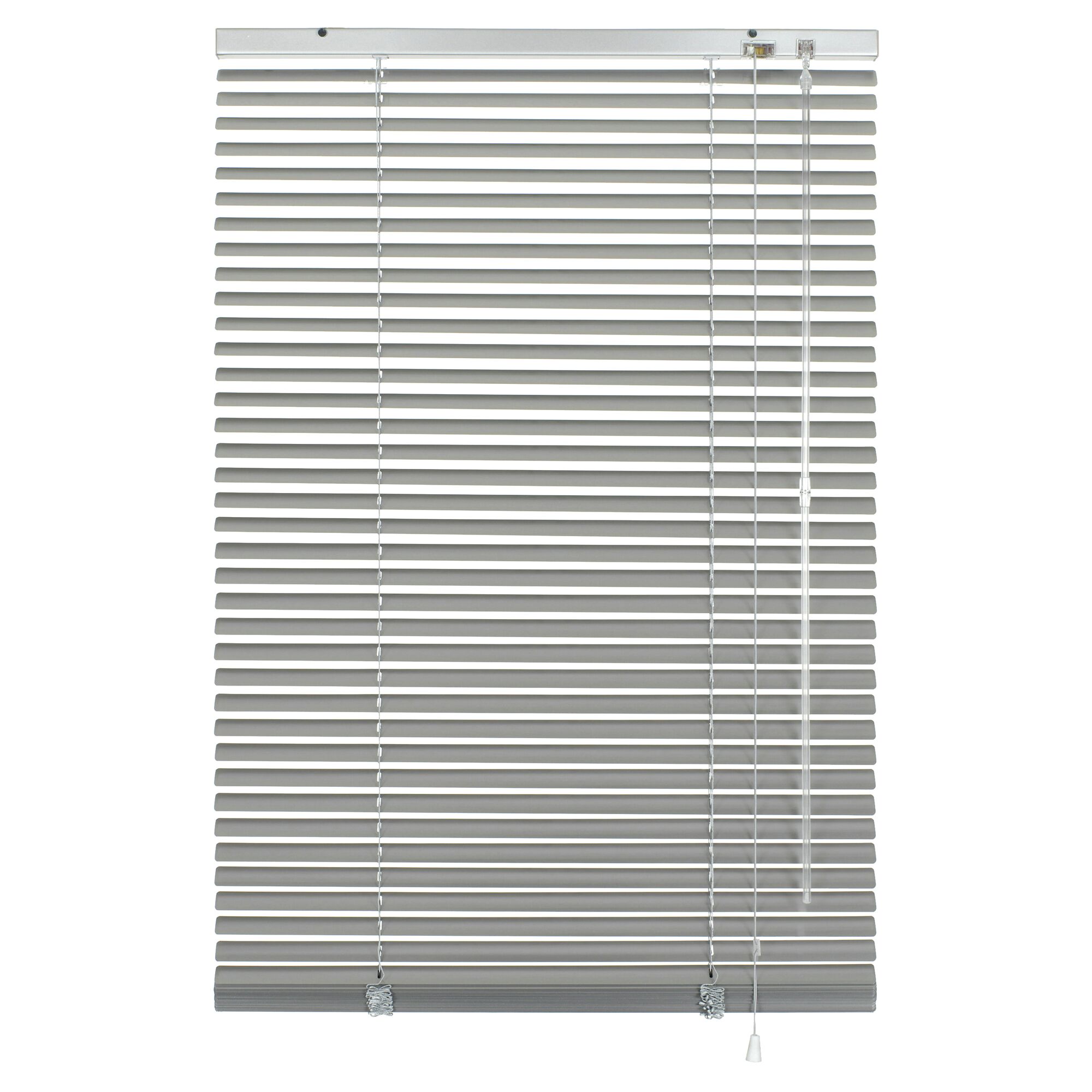 Graue Alu-Jalousie