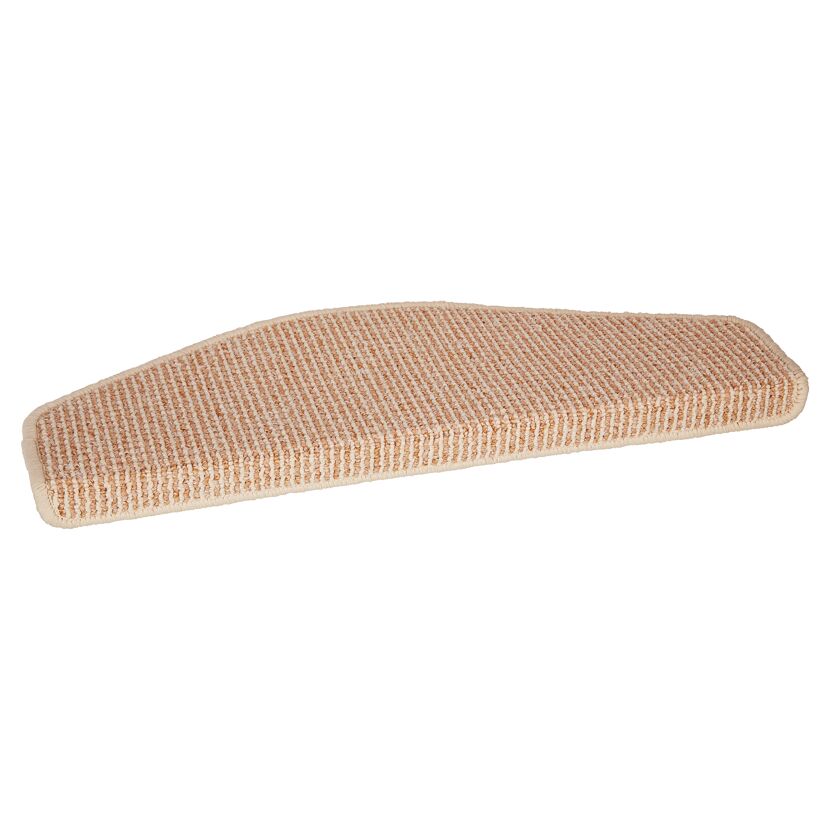 Beige Stufenmatte Carransa, 28 x 65 cm