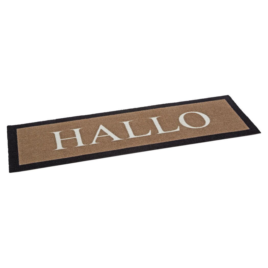 Fußmatte mit "Hallo" Aufschrift