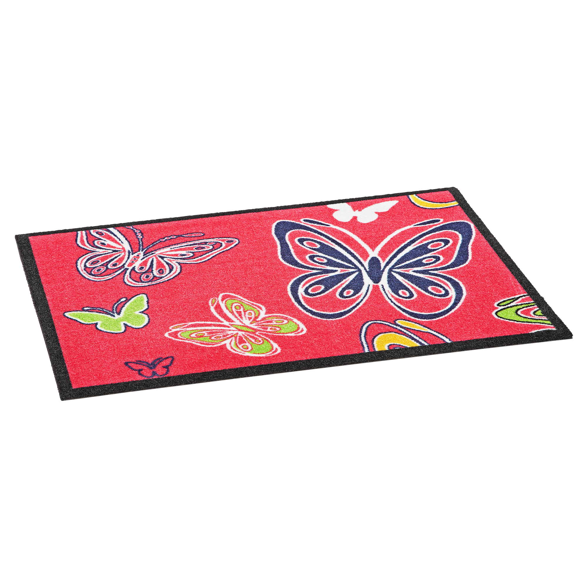 Fußmatte 'Schmetterling' 70 x 50 cm pink + product picture
