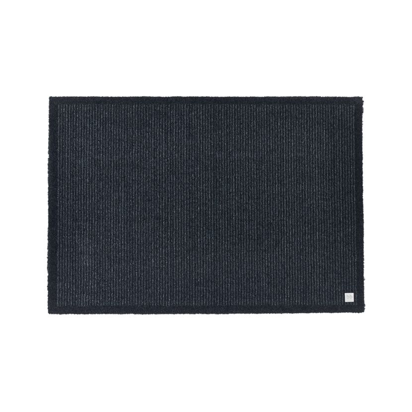 Dunkelgraue Fußmatte 'Gentle' von BB Home