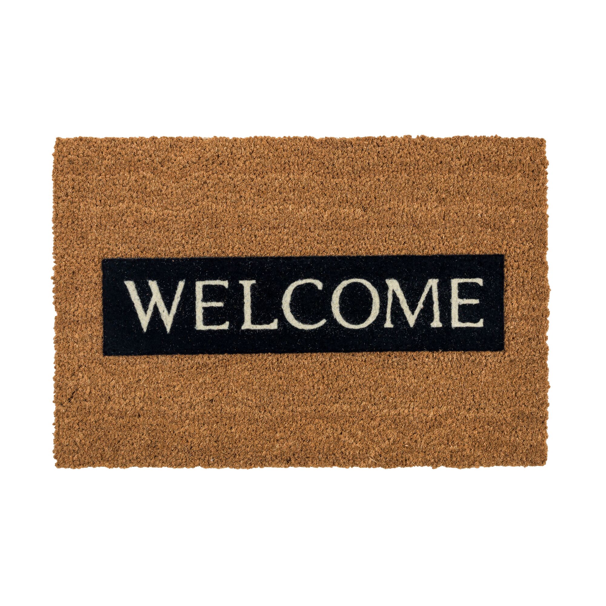 Fußmatte mit "Welcome" Schriftzug
