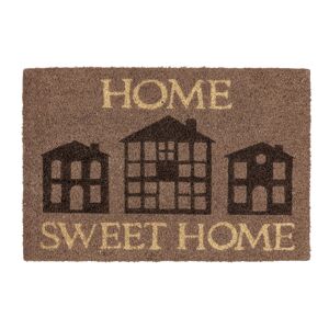 Fußmatte 'Home Sweet Home' 40 x 60 cm grau