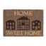 Verkleinertes Bild von Fußmatte 'Home Sweet Home' 40 x 60 cm grau