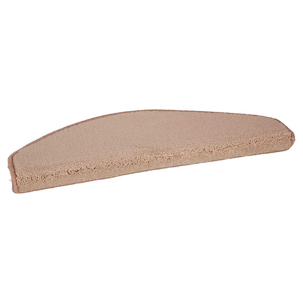 Halbrunde beige Stufenmatte Bologna