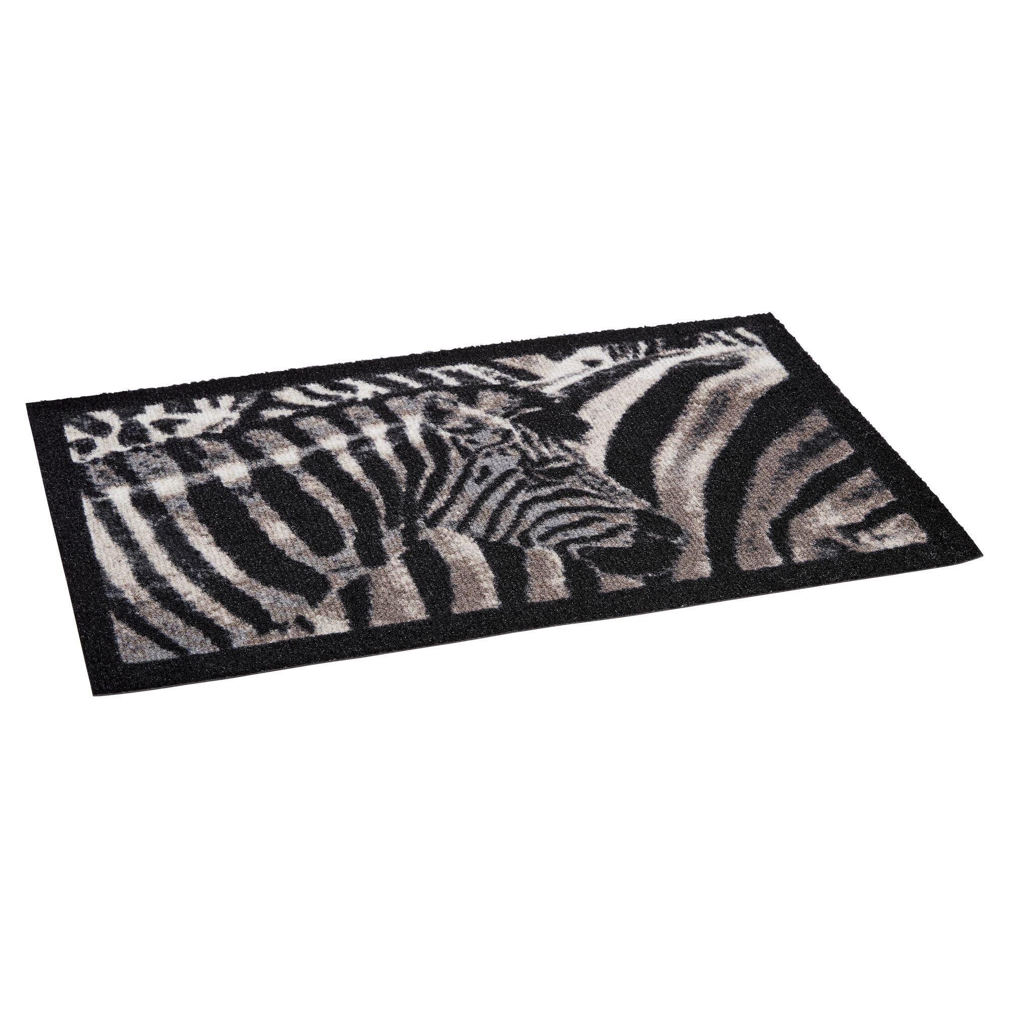 Fußmatte mit Zebra-Motiv