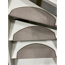 Stufenmatte 'Sprint' beige 28 x 65 cm