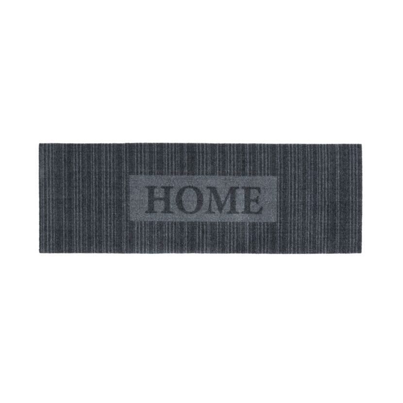 Fußmatte HOME, grau-schwarz