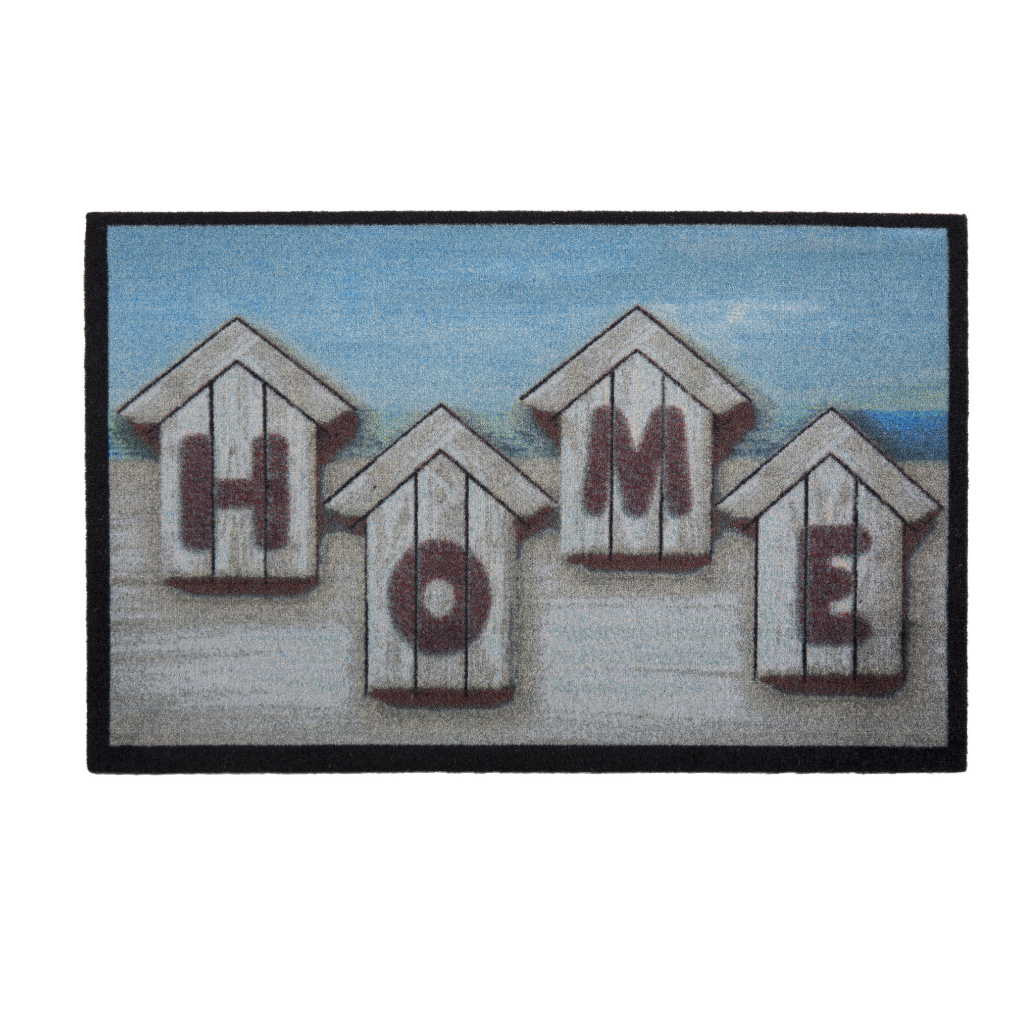 Schmutzfangmatte 'Home Beach' cremefarben 39 x 58 cm + product picture