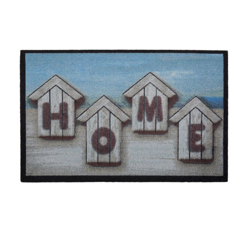 Schmutzfangmatte 'Home Beach' cremefarben 39 x 58 cm