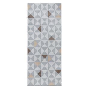 Sauberlaufmatte 'Karo Raute' grau/beige 67 x 100 cm