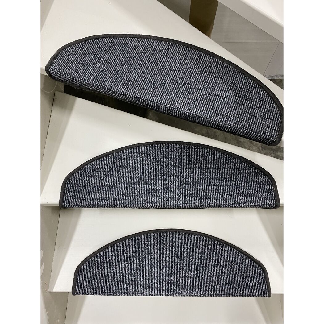 Stufenmatte 'Togo' anthrazit 28 x 65 cm