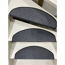 Stufenmatte 'Togo' anthrazit 28 x 65 cm