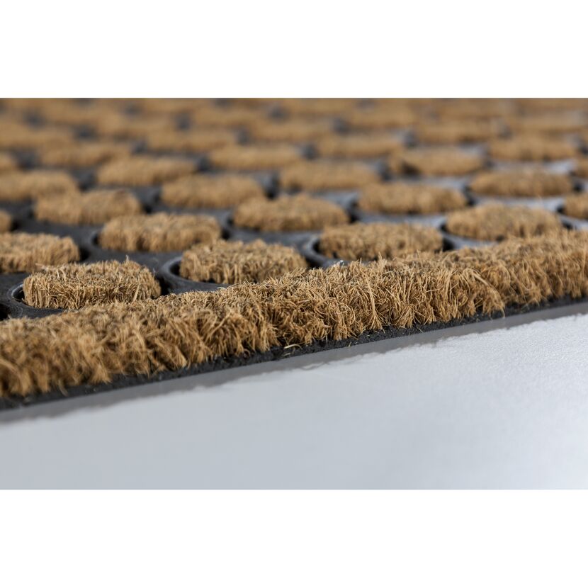 Nahaufnahme der Fußmatte Coco Home
