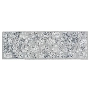 Sauberlaufmatte 'Miabella' 50 x 150 cm Ornamente hellgrau