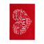 Verkleinertes Bild von Sauberlaufmatte 'Felicido' 50 x 70 cm Herz rot