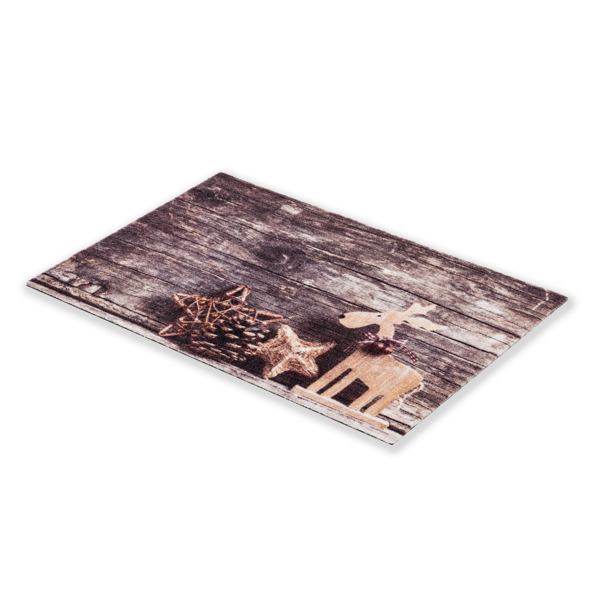 Sauberlaufmatte 'Deco Print' 40 x 60 cm Rentier braun + product picture