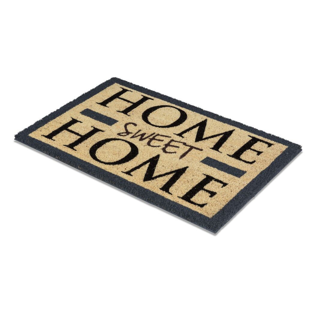 Fußmatte mit "Home Sweet Home" Schriftzug