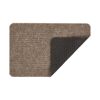 Beige Ripsmatte 40 x 60 cm, hochgeklappt
