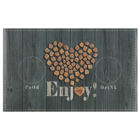 2. Bild von Napfunterlage 'Proper Food + Drink Enjoy' mehrfarbig 49 x 79 cm