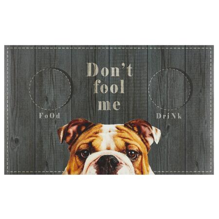 2. Bild von Napfunterlage 'Proper Food + Drink Dont Fool' mehrfarbig 49 x 79 cm