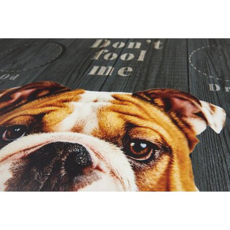 3. Bild von Napfunterlage 'Proper Food + Drink Dont Fool' mehrfarbig 49 x 79 cm