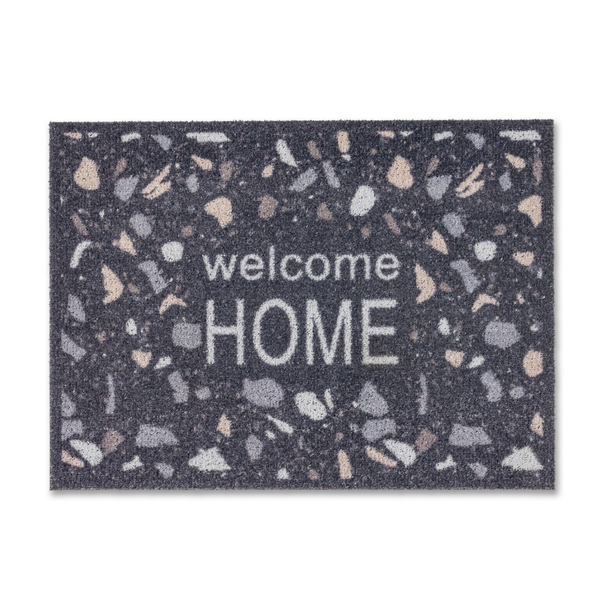 Fußmatte mit der Aufschrift "welcome home"