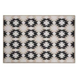 Fußmatte 'Antares' beige/schwarz 40 x 60 cm