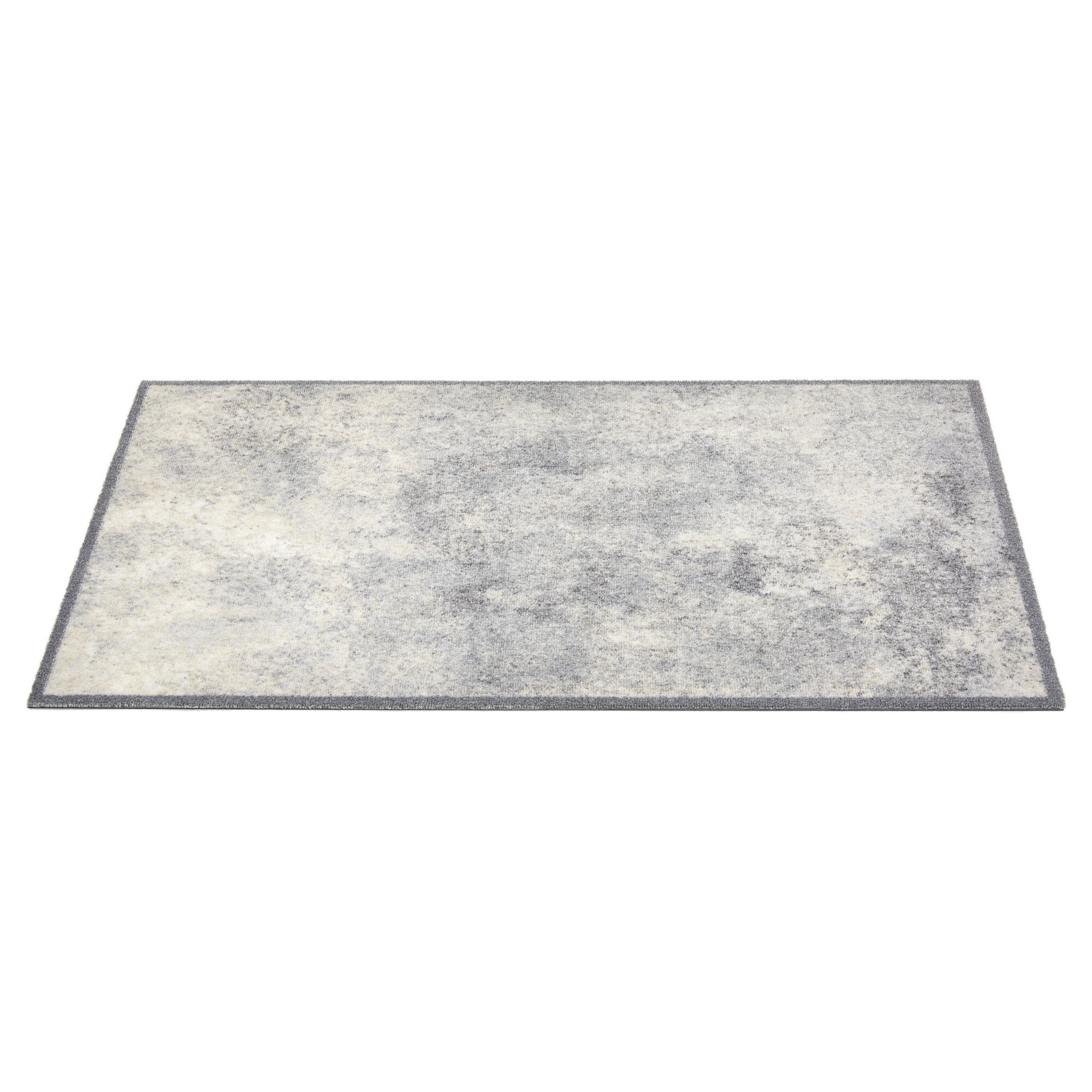 Graue Fußmatte Miabella