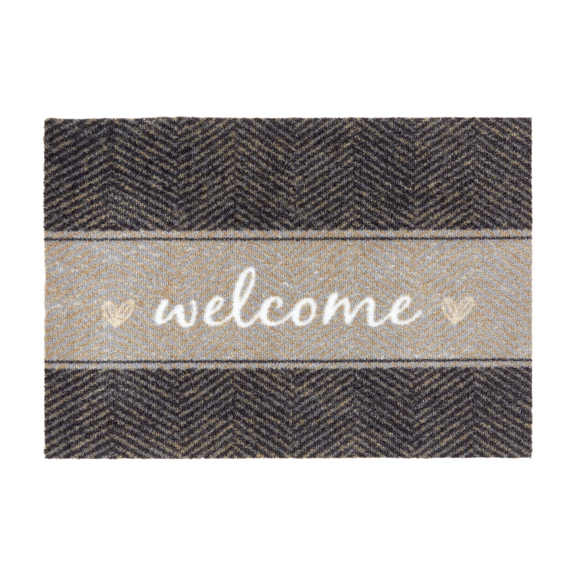 Fußmatte Miabella 50 x 70 cm mit "Welcome" Schriftzug