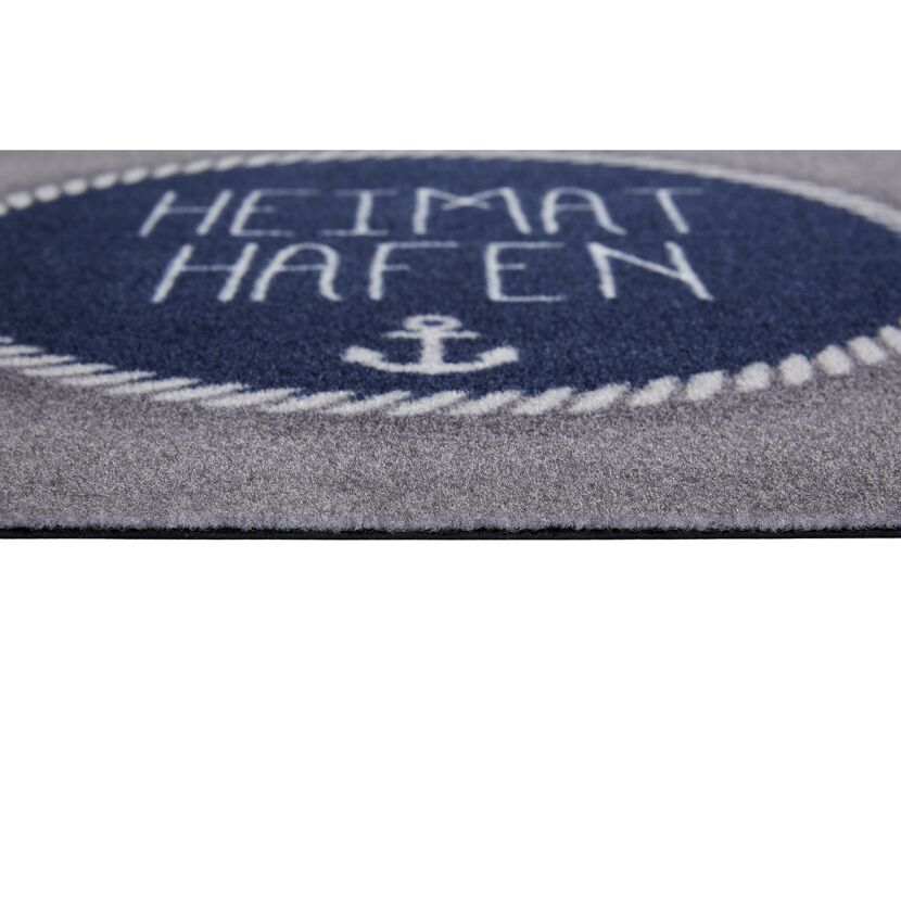 Fußmatte "Heimathafen" mit Ankermotiv
