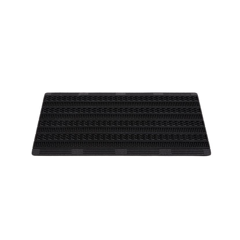 Schwarze Gummimatte