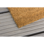 Fußmatte 'Kokosvelours' naturfarben 40 x 60 x 1,6 cm