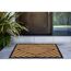 Fußmatte 'Bali Design 503' naturfarben/schwarz 40 x 60 cm