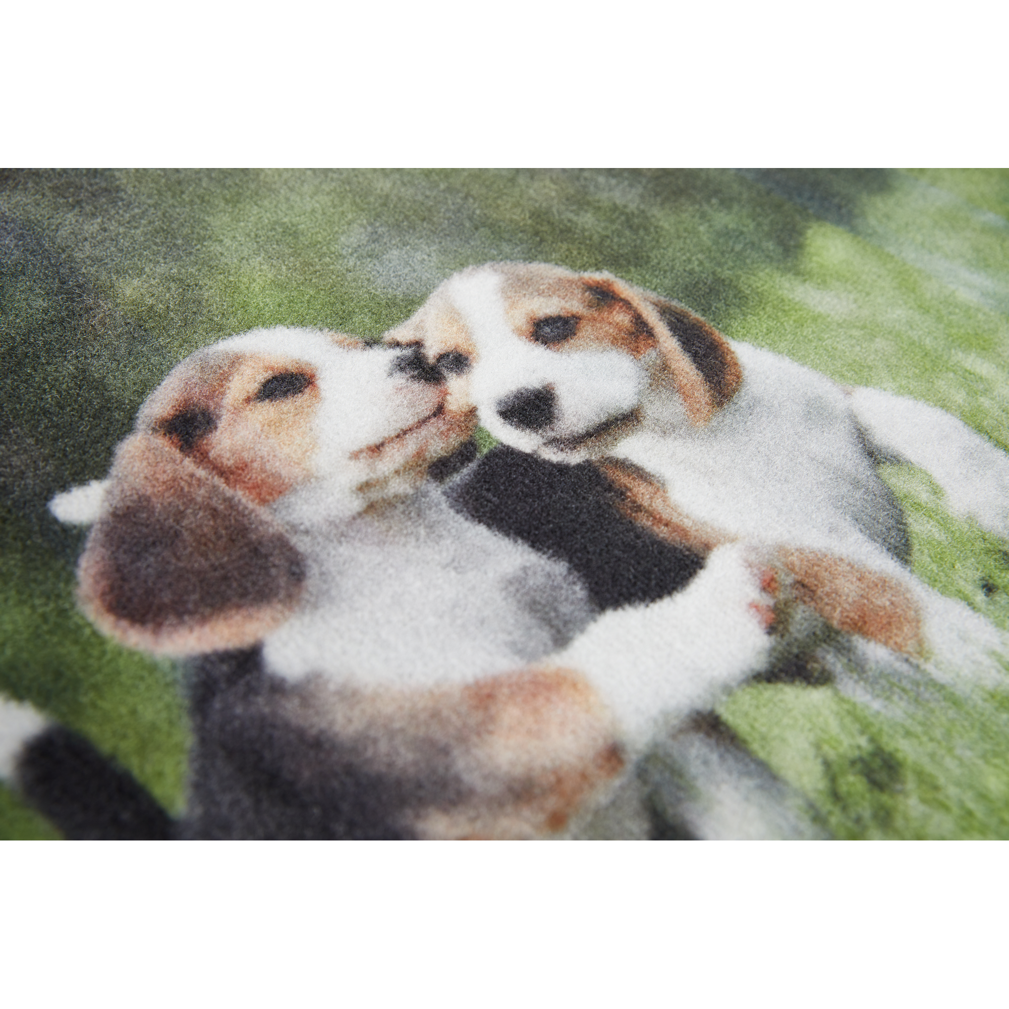 Sauberlaufmatte 'Beagle Dogs' mehrfarbig 39 x 58 cm