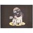 Sauberlaufmatte 'Dog Pilot' mehrfarbig 39 x 58 cm