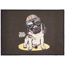 Sauberlaufmatte 'Dog Pilot' mehrfarbig 39 x 58 cm