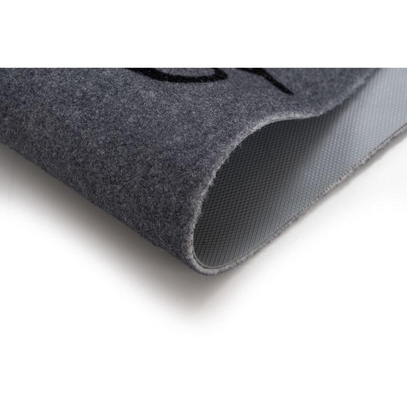 Fußmatte 'Miami Design 503' schwarz/grau 40 x 60 cm