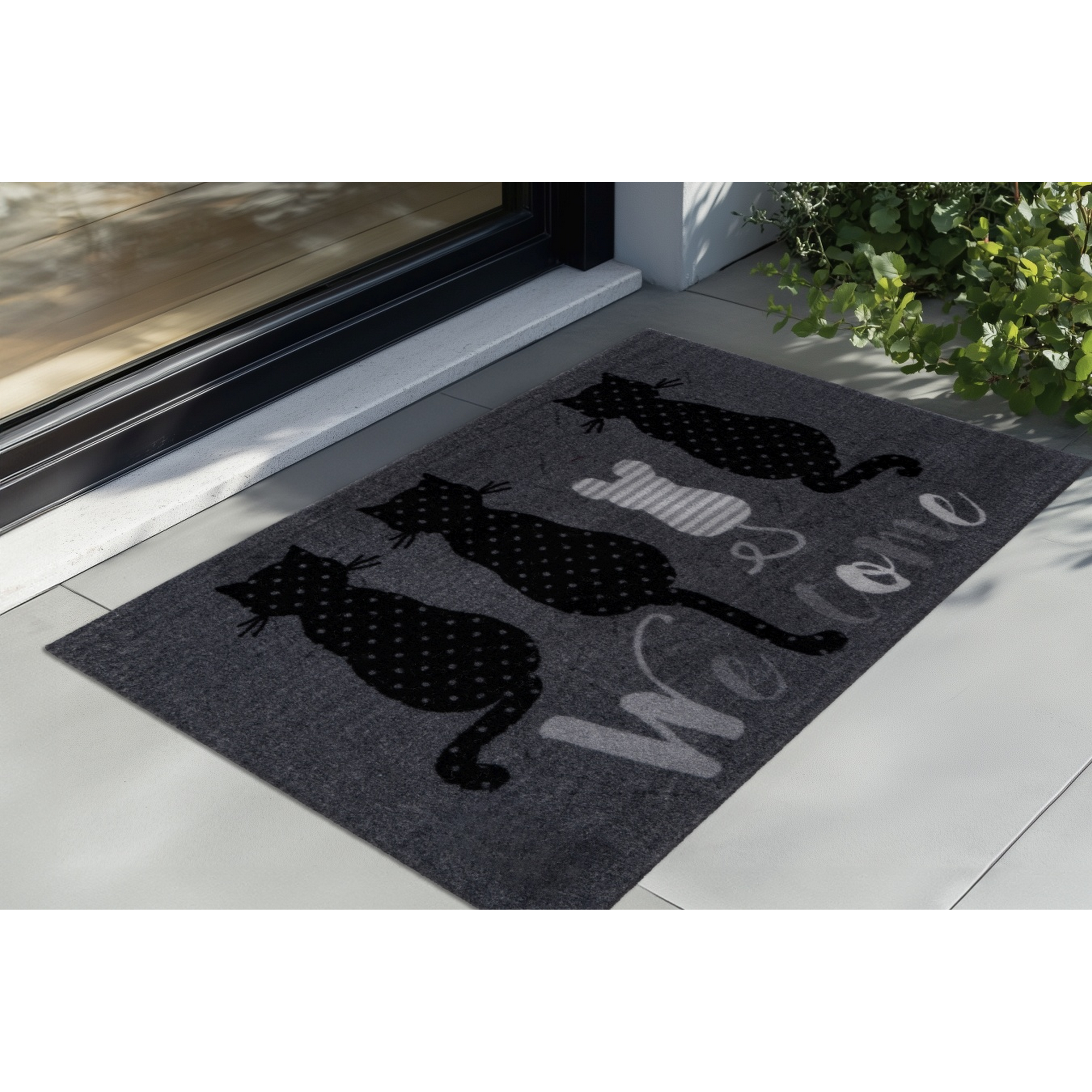 Fußmatte 'Miami Design 504' beige 40 x 60 cm