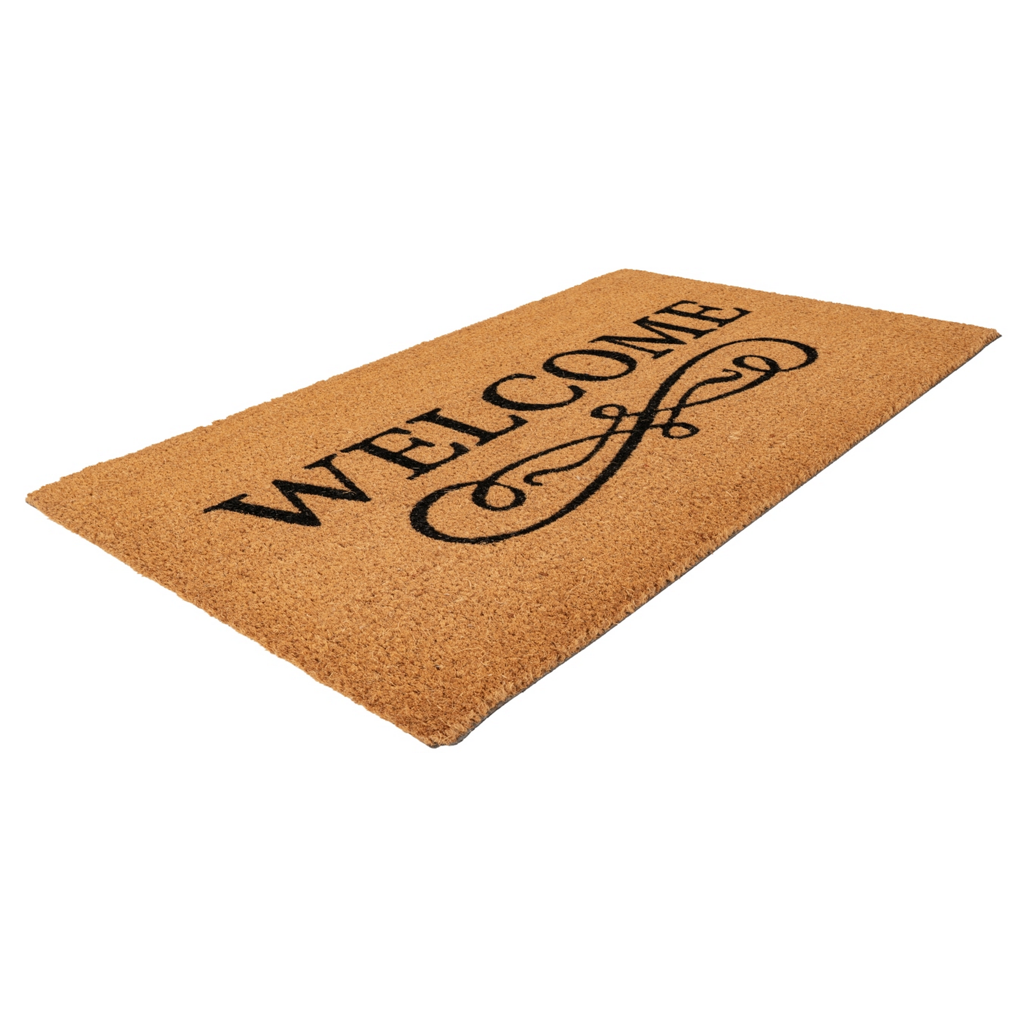 Fußmatte 'Porto Design 601' naturfarben/schwarz 40 x 60 cm