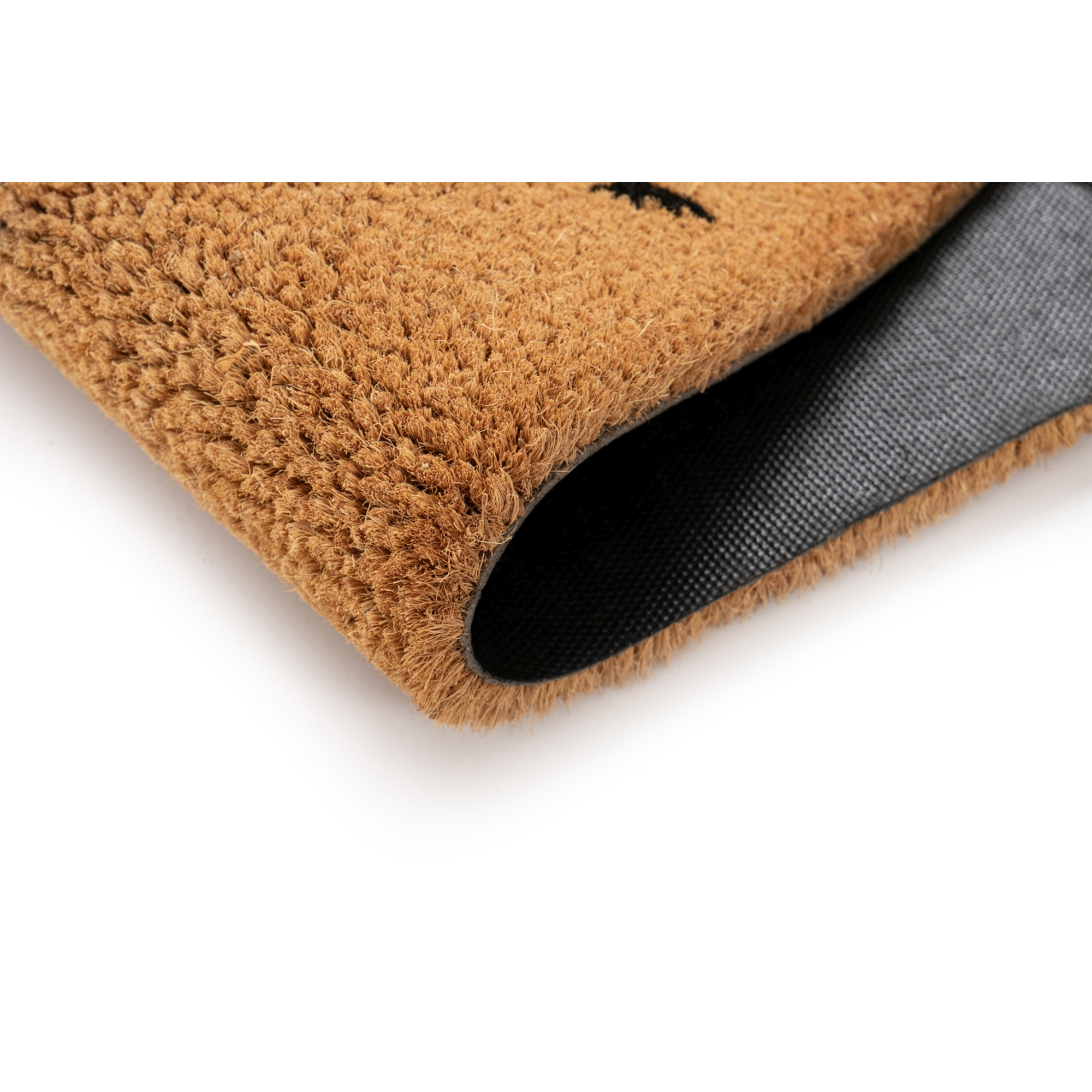 Fußmatte 'Porto Design 602' naturfarben/schwarz 40 x 60 cm